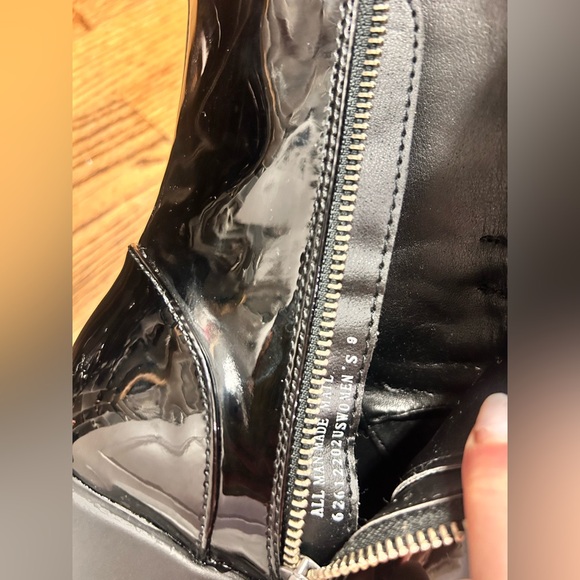 Demonia Dynamite-106 Black Platform Ankle Boots Size 9 - Picture 13 of 13